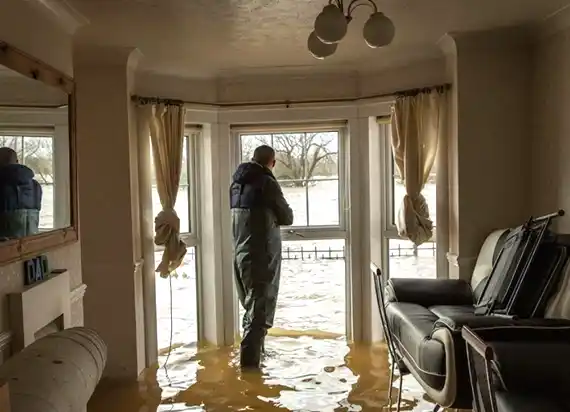 water damage restoration service Lumber City